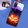 Cute Cat Pumpkin Halloween Case For OPPO A74 A94 A54 A57 S A77 A76 A96 A52 A72 A91 A93 A5 A9 A31 A53 A15 A16 A17 Cover