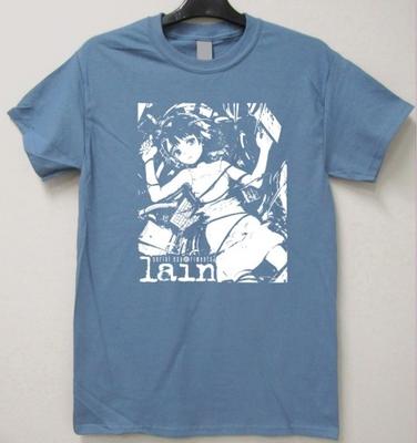Serial Experiments Lain T-Shirt Anime Science Fiction Ergo Proxy Texhnolyze G437