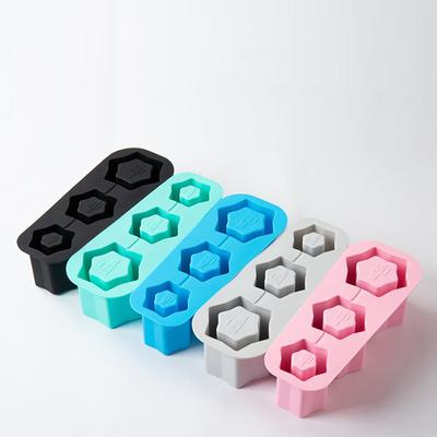 Ice Cubes Tray For Tumbler, Reusable Ice Shot Glass Mold, Easy Release Silicone Reusable Large Ice Ball Trays With Lid For Freezer