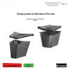 Tesla YL Trunk and Side Storage Box, TPE Accessories for 6-Seat Model