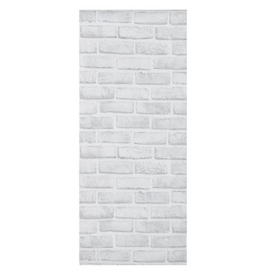 Unique White Brick Pattern Wallpaper Living Room Bedroom Restaurant Adhesive Wall Sticker