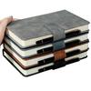 Business Notepad A5 Notebook Custom Simple Office Meeting Notepad Logo PU Leather Cover Diary Gift