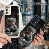 Phone Case: 2D Flat, Fits Samsung Galaxy A34 A35 M05 M06 S20 S22 S21 FE Plus 5G, Plush Little Bear, Perfect Holiday Gift for Christmas and Halloween