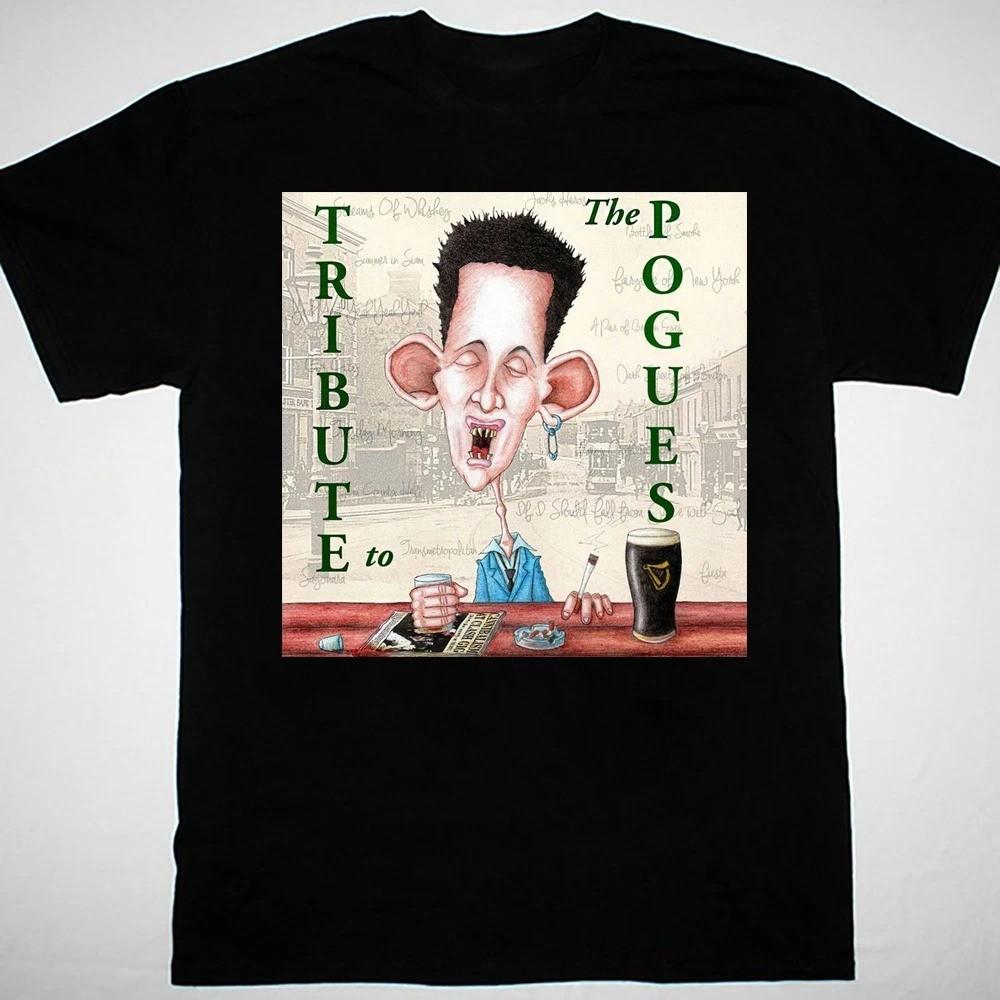 The Pogues band poster Shane MacGowan T-shirt short sleeve All sizes CS258 Unisex T-Shirt XXXL