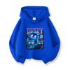 2025 Witcher Team New Children's Fashion Street Style Hoodie Casual Versatile Cartoon Printed Girls' Hoodie Sportswear