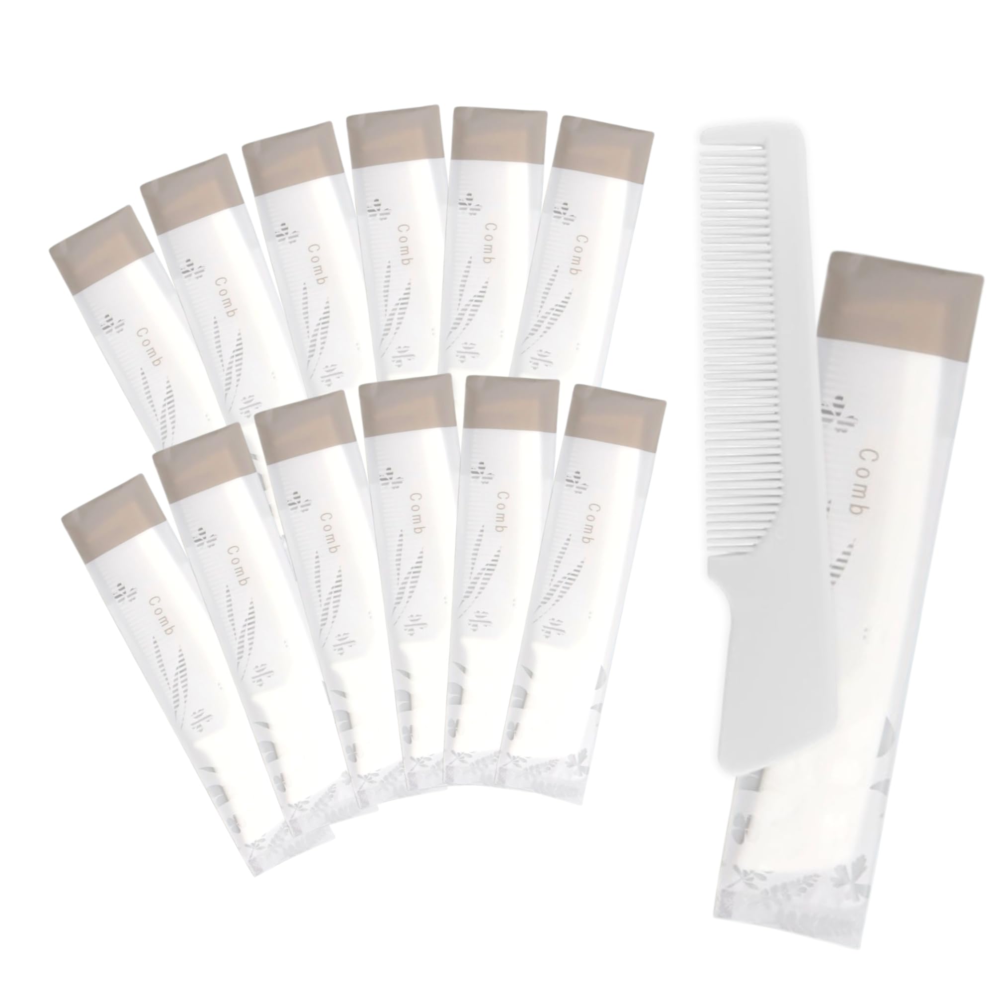 

по роскошному Гребню индивидуально 100 штук для коммерческого для большого оптового набора [Использованные отели] расческа для волос, одноразовая, в упаковке, [Карманная щетка/гребень/Японский