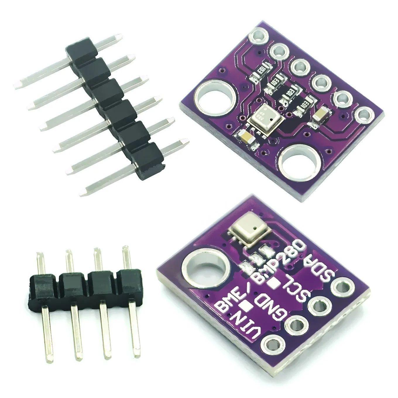 

BME280 BMP280 5V 3.3V Digital Sensor Temperature Humidity Barometric Pressure Sensor Module I2C SPI