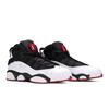 Air Jordan 6 Rings BG 'Black White Gym Red' (Unisex) Black / White-Gym Red-Black Kids' Basketball Shoes 323419 012