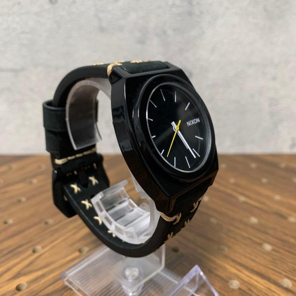 Used NIXON Time Teller Men's Quartz Watch Working Item
