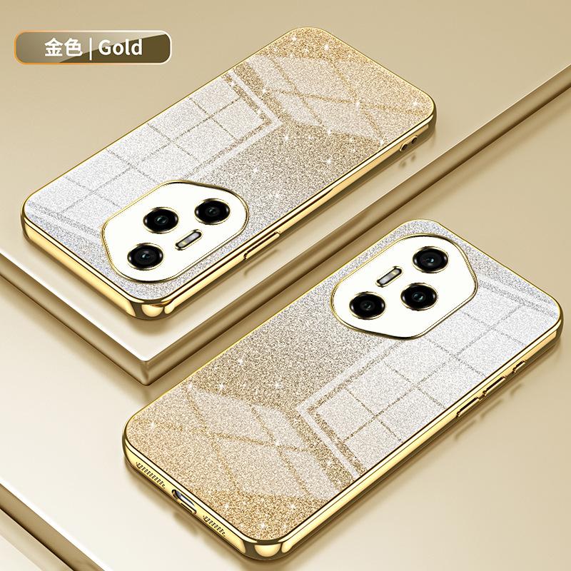 Applicable To Huawei Honor 500Pro Electroplating Glitter Mobile Phone Case Honor 400Pro Transparent 300 Protective Case 200