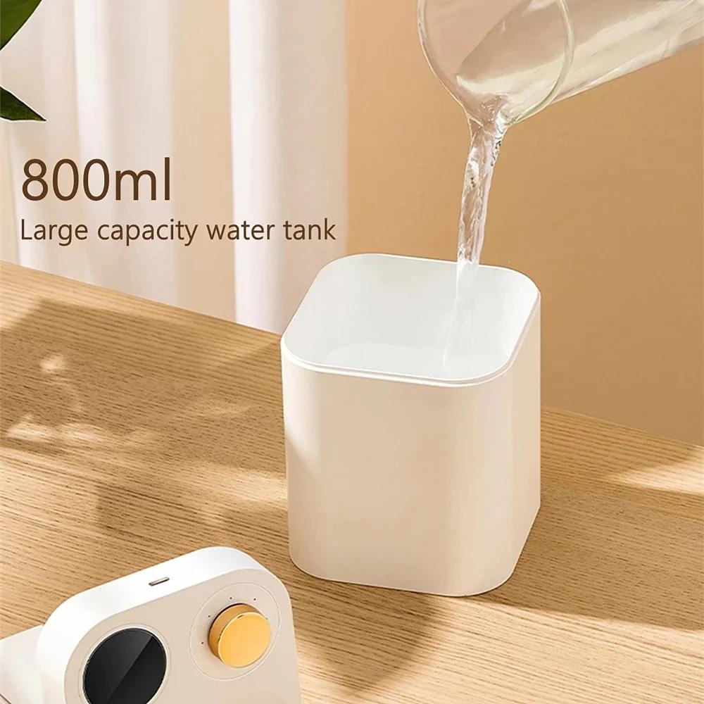 Wireless Humidifier Aromatherapy Diffuser 2000mAh Battery Rechargeable Essential Oil Diffuser Ultrasonic 800ml Air Humidi