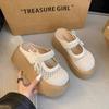 Mode Damen Schuhe Damen Hausschuhe Outdoor Zehenbedeckt Plateau Pantoletten 2025 Damen Schuhe Zehenbedeckt Damen Hausschuhe Outdoor Plateau
