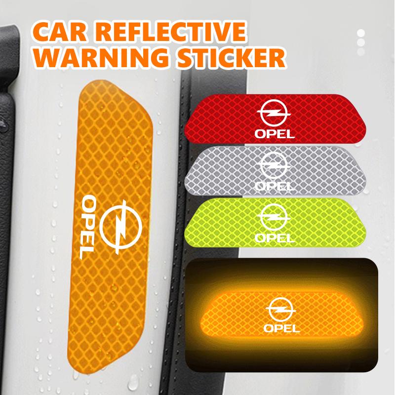 Car Body Side Protective Sticker Door Safety Warning Anti-collision Sticker For Opel Astra G H J K F Corsa D Zafira B Insignia