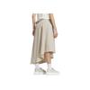 Adidas Sports Lifestyle Series Comfortable Breathable Skin-Friendly Soft Asymmetrical Casual Long Skirt Women Skirts Miracle-Brown KB3651