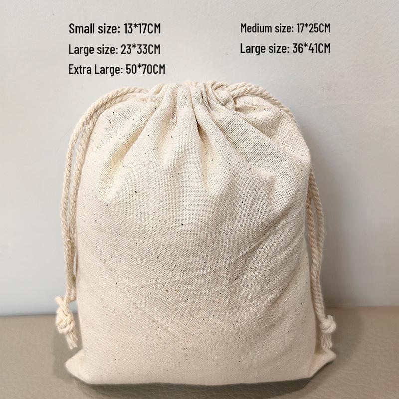 Cotton Drawstring Pouches for Spices, Tea, Jewelry, Gifts, Ornaments - Dustproof, Customizable Packaging