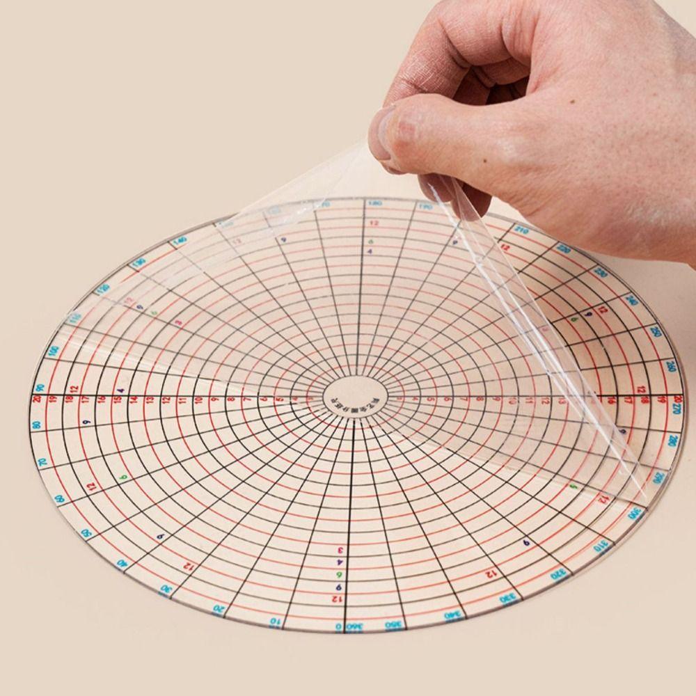 Circular Pottery Round Divider Clay Sculpture Ceramic Painted Tool  Arts and Crafts