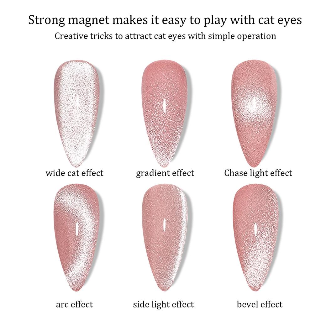 Japanese Cylindrical Cat'S Eye Manicure Special Magnet Nail Polish Glue Bold Magnet Rod Strong Magnet Pattern Magnet