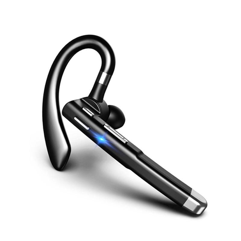 Neues YYK520 Kabelloses Headset Business Ohrbügel Bluetooth V5.1 Freisprech-Anruf Geräuschunterdrückung Kopfhörer mit Ladecase