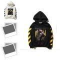 Off Co White Virgil Abloh Pyrex Vision Coat Religion Long Sleeve Hoodie Unisex