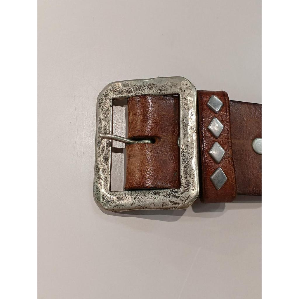 Used HTC X TENDER LOIN BRN/2 Studded Belt