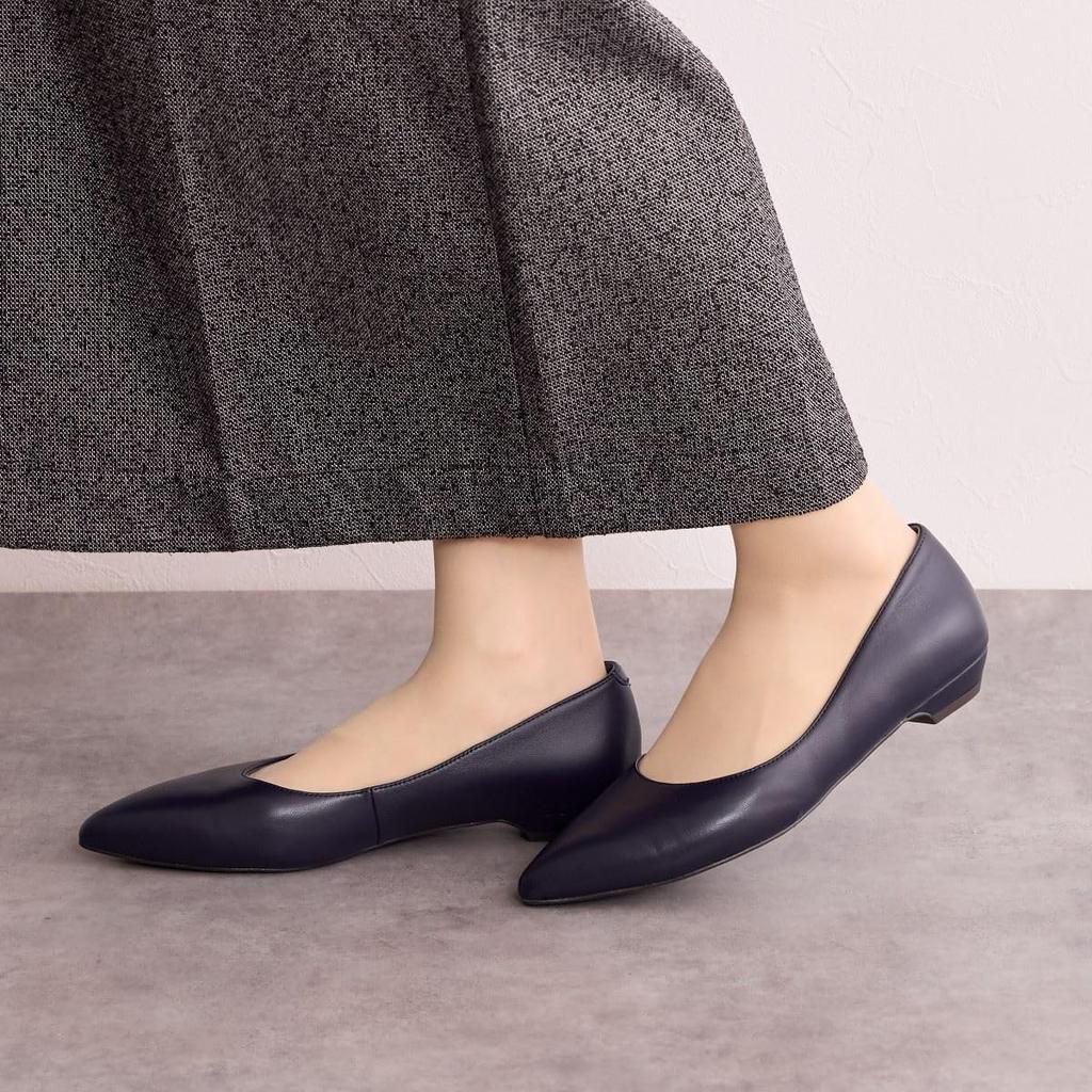 Navy 235 HIMIKO/Himiko/[WEB Exclusive] Low-Heel Pumps/640001