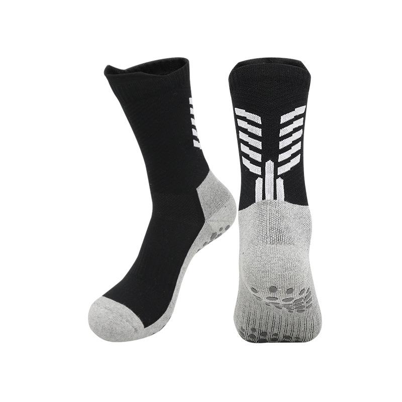 Summer Professional Football Socks Dispensing Non-Slip Medium Tube Sports Socks Basketball Game Training Towel Bottom Short Tube Socks