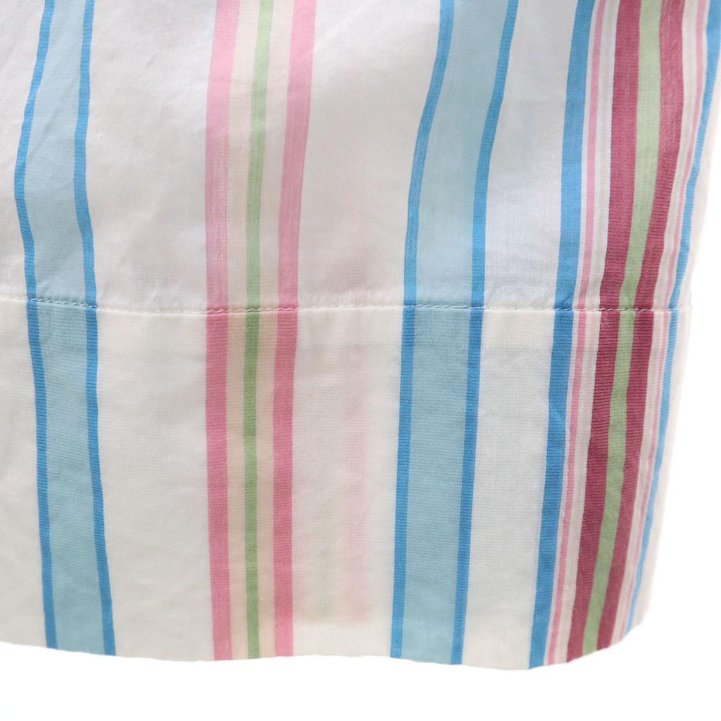 Jane Marple Dans Le Salon made in Japan Streifen Kurzarm Hemdkleid M Damen Gebraucht