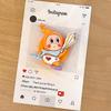 Mobile Phone Airbag Stand - Foldable, Telescopic, Cute Star Doll Design for Apple, Huawei, Xiaomi with Finger Ring