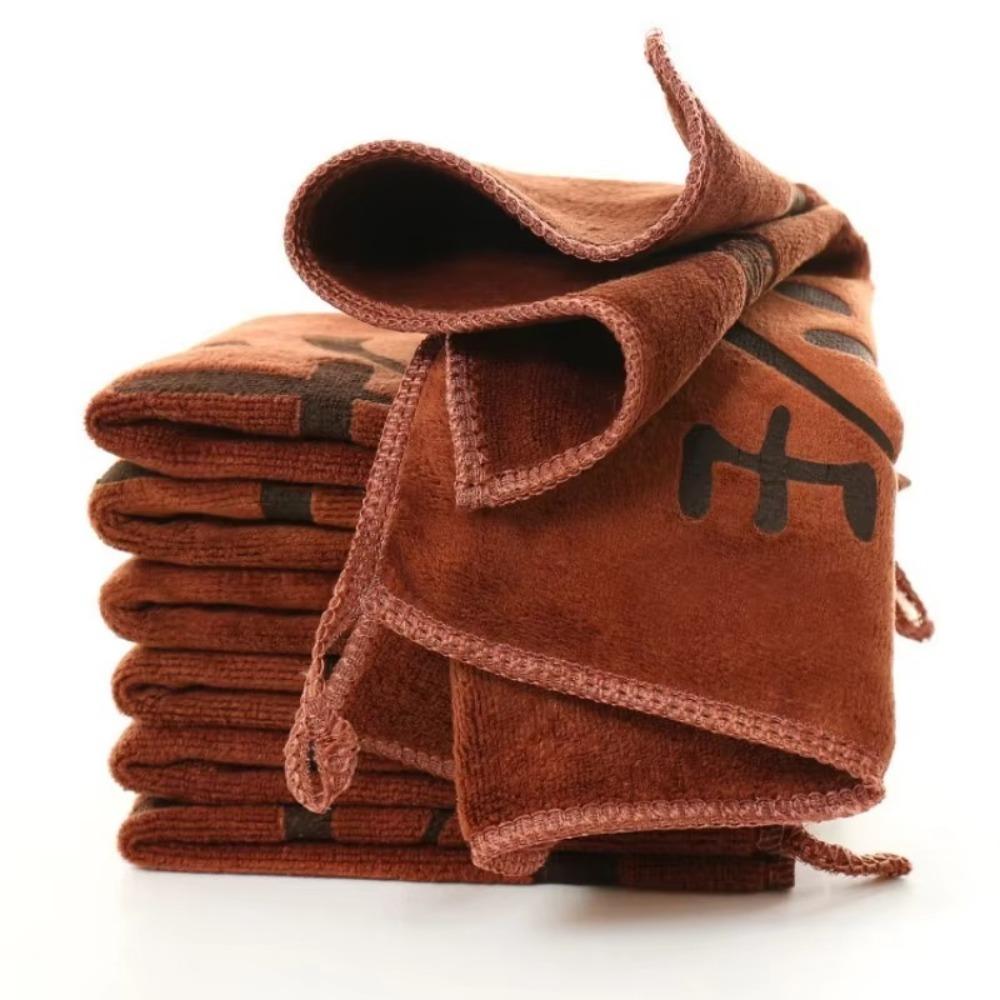 New Strong Absorbent Small Square Towel Blended Fabric Tea Set Hand Towel Furniture Kitchen Cleaning Car Beauty Towel Coffee Cup