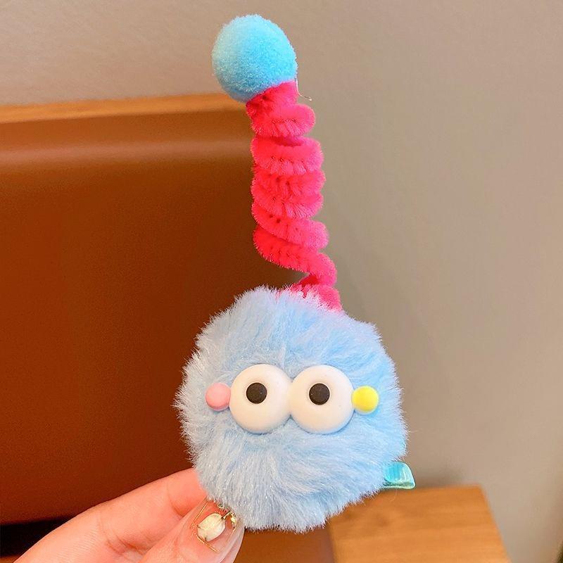 Sweet Hairpin Cute Girl Clasp Spring Headband Big Eyes Claw Clip Fashion Hairpin