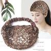 Lace Thin Wide Edge Headband Femininity Mesh Breathable Bag Headscarf Wide Headgear Go Out To Wash Your Face and Cover Broken Hair Headgear