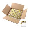 Hexagonal Honey Jar Set: Sealed Lid, Thickened Glass for Jam, Chili Sauce, Mini Honey Portions