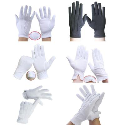 2pcs Refined Accessory Gloves Deluxe Jewelry Presentation Gloves Washable for Various Ceremonial Uses