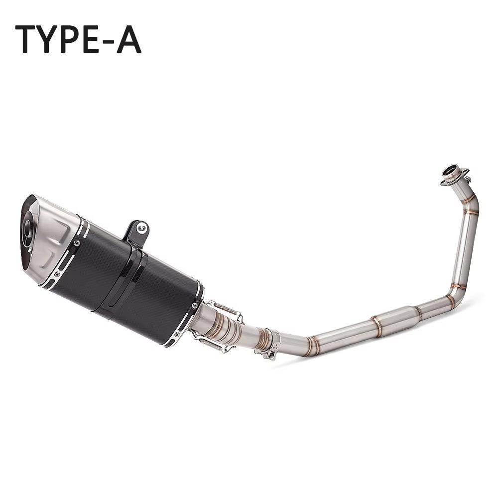 Modified Exhaust Tailpipe for Honda CBR300 & CB300R