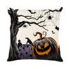 New Halloween Printed Pillow Covers Funny Funny Pumpkin Letters Home Holiday Decoration Pillow Cushions