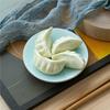 Dumpling Shape Ceramic Chopstick Holder Cute Multifunctional Table Utensil Rest for Home Hotel Restaurant Office Cafe Decorative Table Accessory