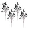Maintenance Free Artificial Plant Stems Realistic Flowers for Autumn Home Decoration, Silk Floral Elegant Sprays Dining Branches Halloween Table