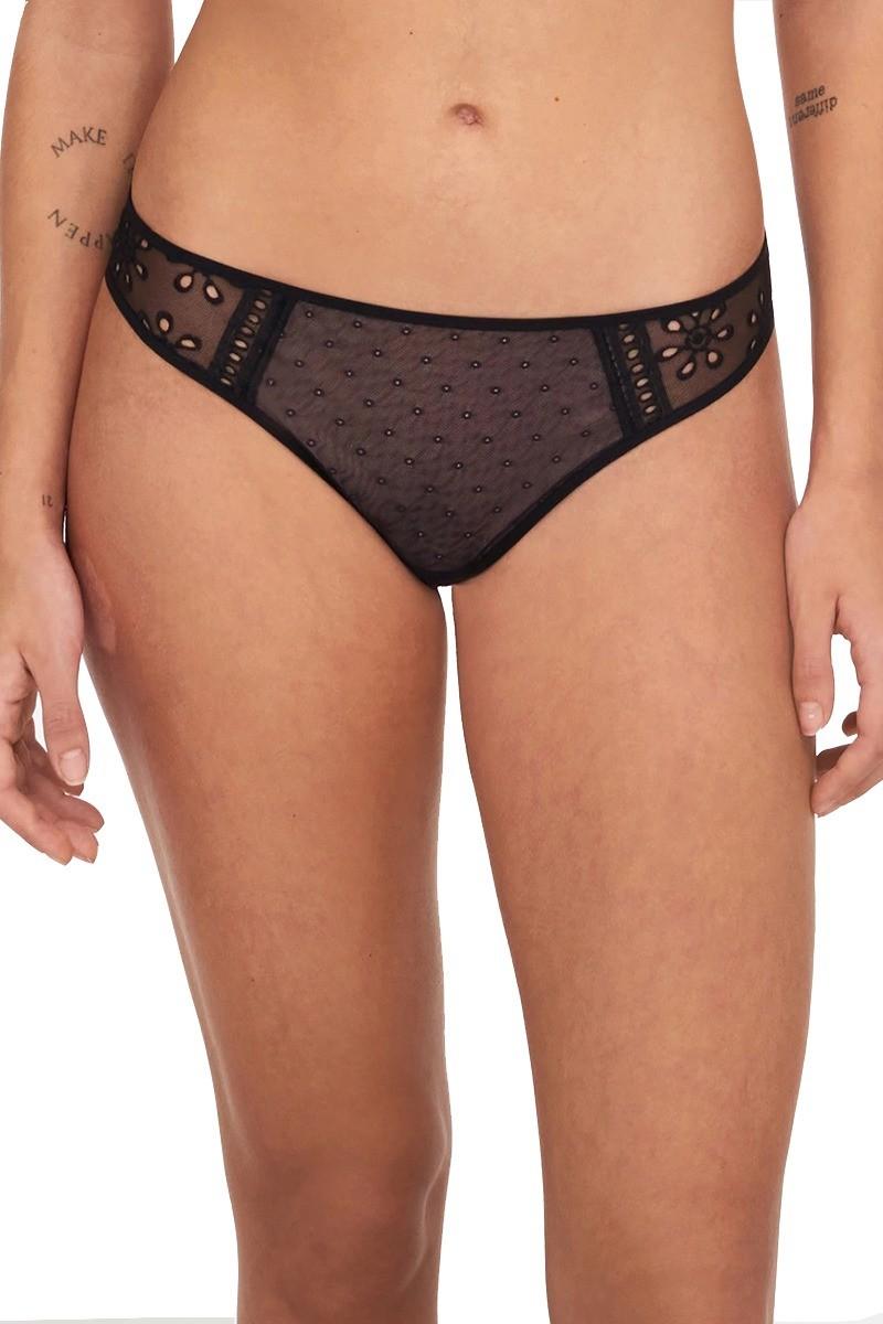 

Трусики стрінг Passionata (95242) 2(S) прозорий колір чорний