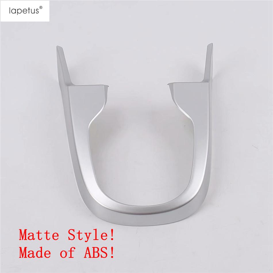 

For Honda FIT Jazz 2014 - Central Control Gear Shift Frame Panel Decoration Cover Trim ABS Carbon Fiber Accessories Interior Matte Style