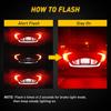 Red 7443/7440 LED Front Turn Signal Light Bulbs No Hyper Flash Canbus US
