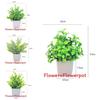 Eucalyptus Plastic Bonsai For Indoor Decoration And Office Space Enhancement