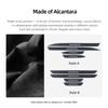 For BMW E90 2005-2012 Made of Alcantara Door Sill Trims Strip Threshold Protect Sticker Car Interior Tuning Decor Accessories
