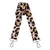Uxcell Replacement Crossbody Adjustable Shoulder Bag for Wallets with Silver Nude Leopard Print Strap, 1.5" Wide, Strap, Canvas, Handbags, & Clutches,