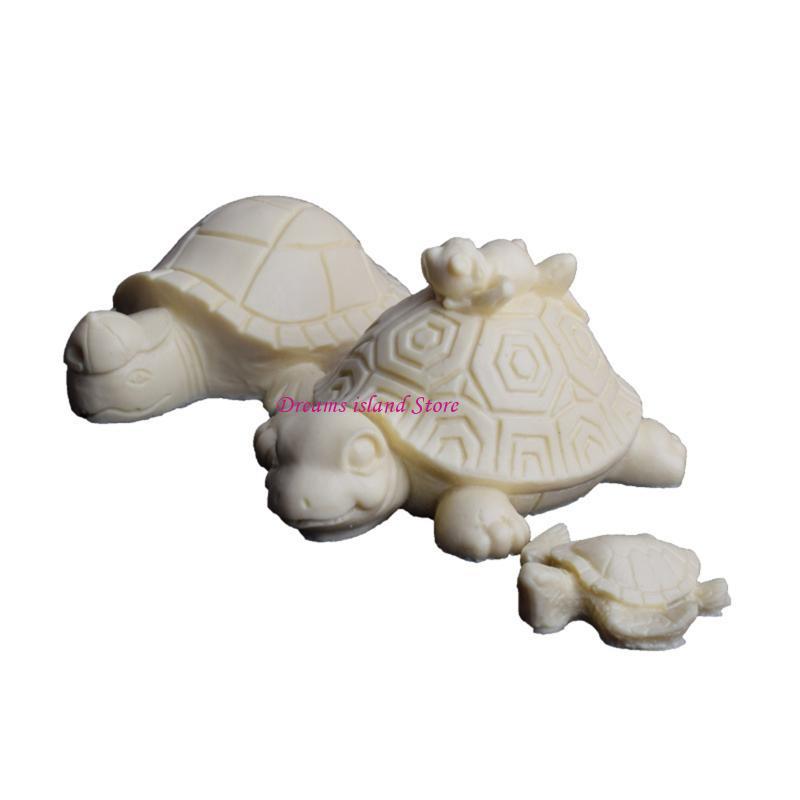 Fondant Exquisite for Turtle Chocolate Candy Molds Polymer Craft DIY Mold HX6C