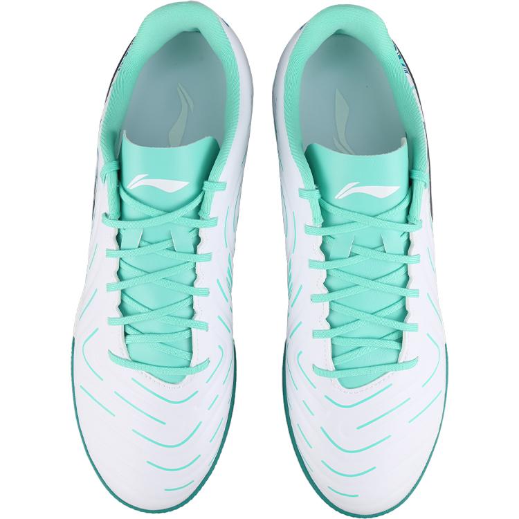 Li Ning Jin Fashion Trend Comfortable Versatile TF (Rubber Studs) Artificial Turf Wear-Resistant Non-Slip Shock Absorbing Soccer Shoes YSTV005-3