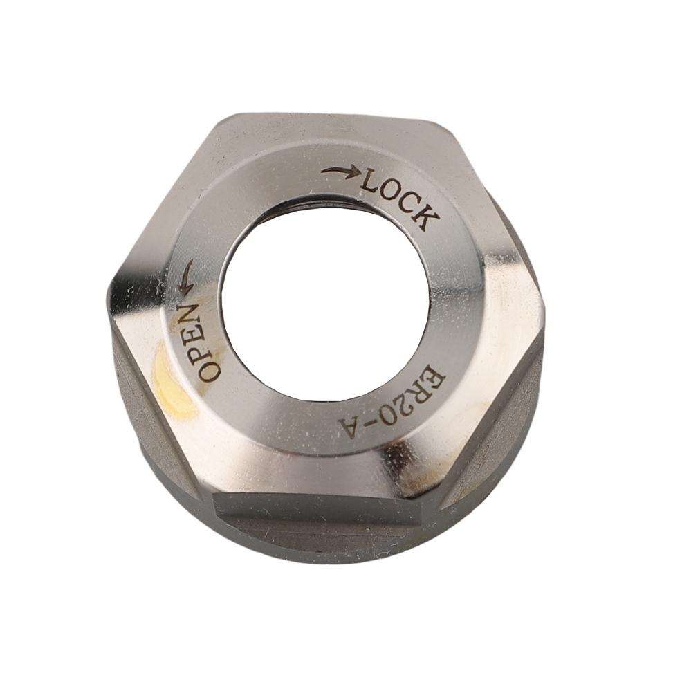 High-Precision Collet ER11/16/20/25/32/40-A/M/UM Clamping Nut Milling Chuck Cap#