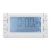 Digital Alarm Clock Large Display Battery Operated 3 Alarm Settings Snooze Time Date Day Temperature Display Electronic