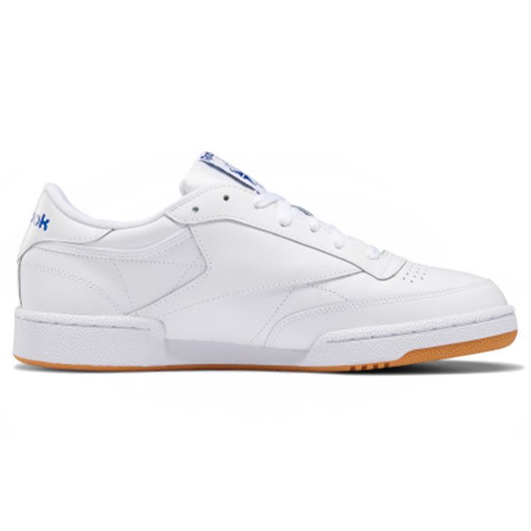 Reebok Club C 85 White Unisex Sneakers Royal Gum AR0459