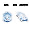 Countdown Calendar Decoration Set - Acrylic Hanging Ornaments for Birthday Party, Adults & Kids, 2D Flat Design
