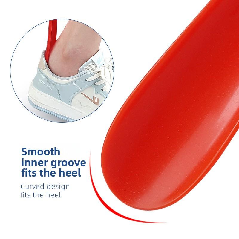 Add Long-handled Tulip Shoehorn for The Elderly, Pregnant Women, No Squatting, No Bending, Assisted Wearing Shoes, Household Lazy Shoehorn